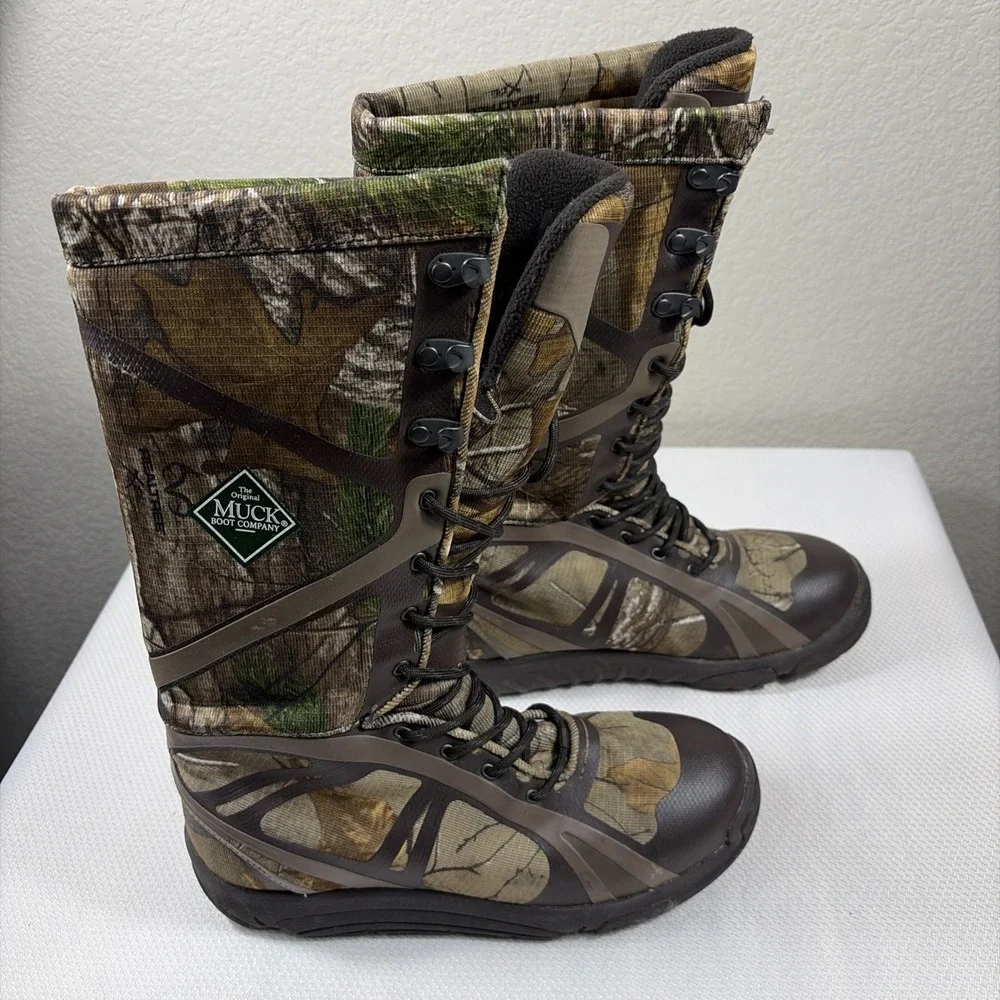 Muck Boot Company Men's Pursuit Stealth Cool Boot (Real‎ Tree APG)